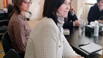 ԻՀԱԿ-ում հյուրընկալվել էր Գլոբալ հիմնադրամի Հայաստանի ծրագրերի թիմը