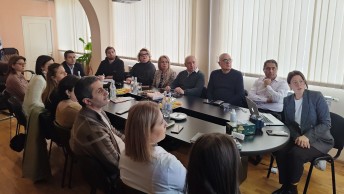 ԻՀԱԿ-ում հյուրընկալվել էր Գլոբալ հիմնադրամի Հայաստանի ծրագրերի թիմը