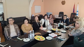 ԻՀԱԿ-ում հյուրընկալվել էր Գլոբալ հիմնադրամի Հայաստանի ծրագրերի թիմը