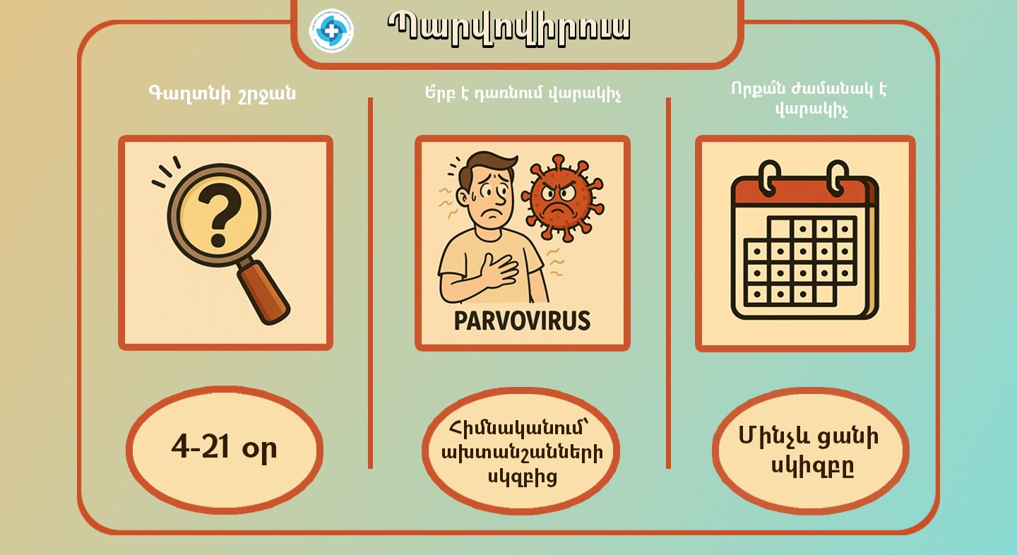 Պարվովիրուսային վարակ. տարածում և բուժում