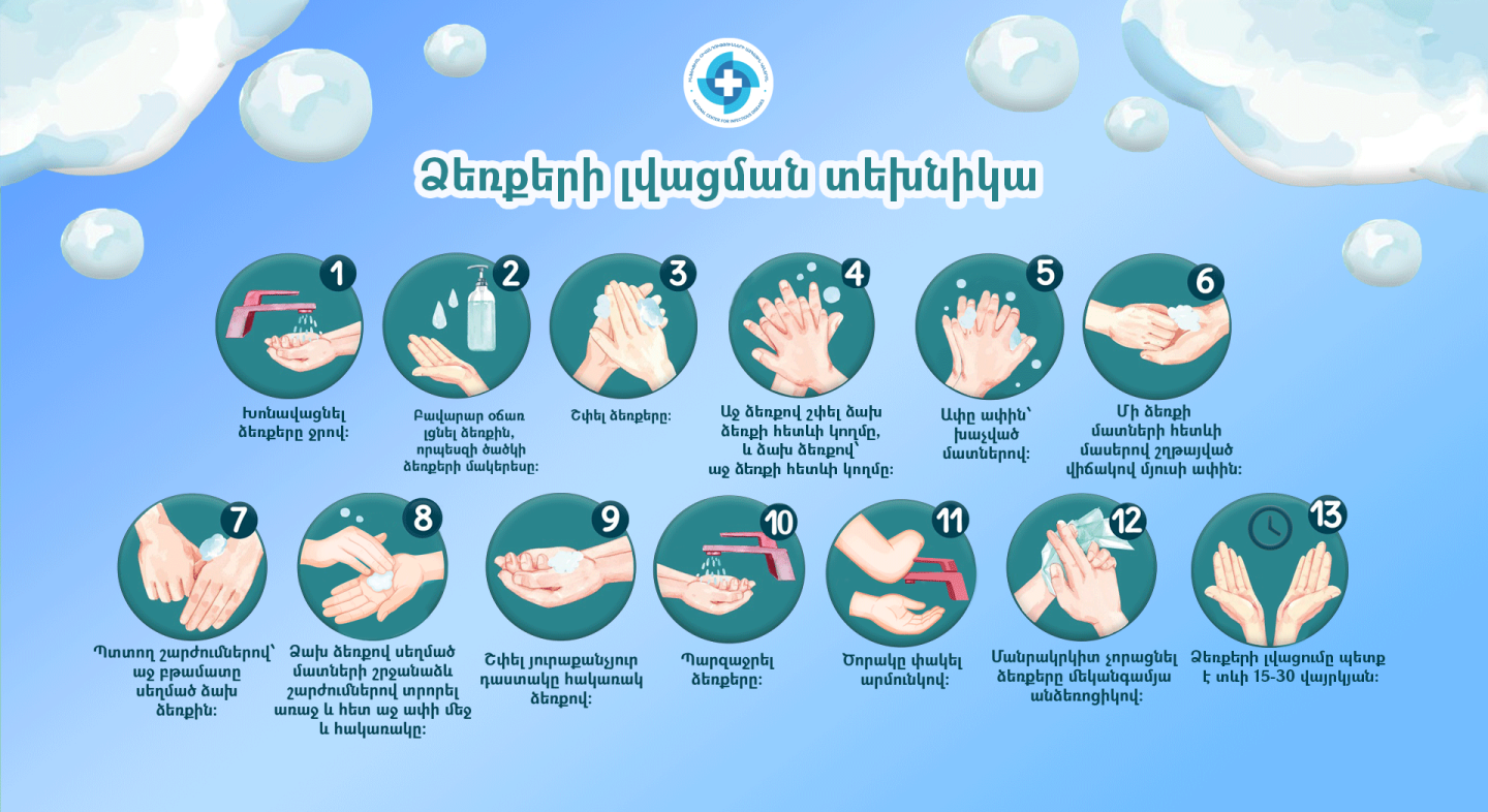 Հոկտեմբերի 15-ը Ձեռքերի լվացման համաշխարհային օրն է