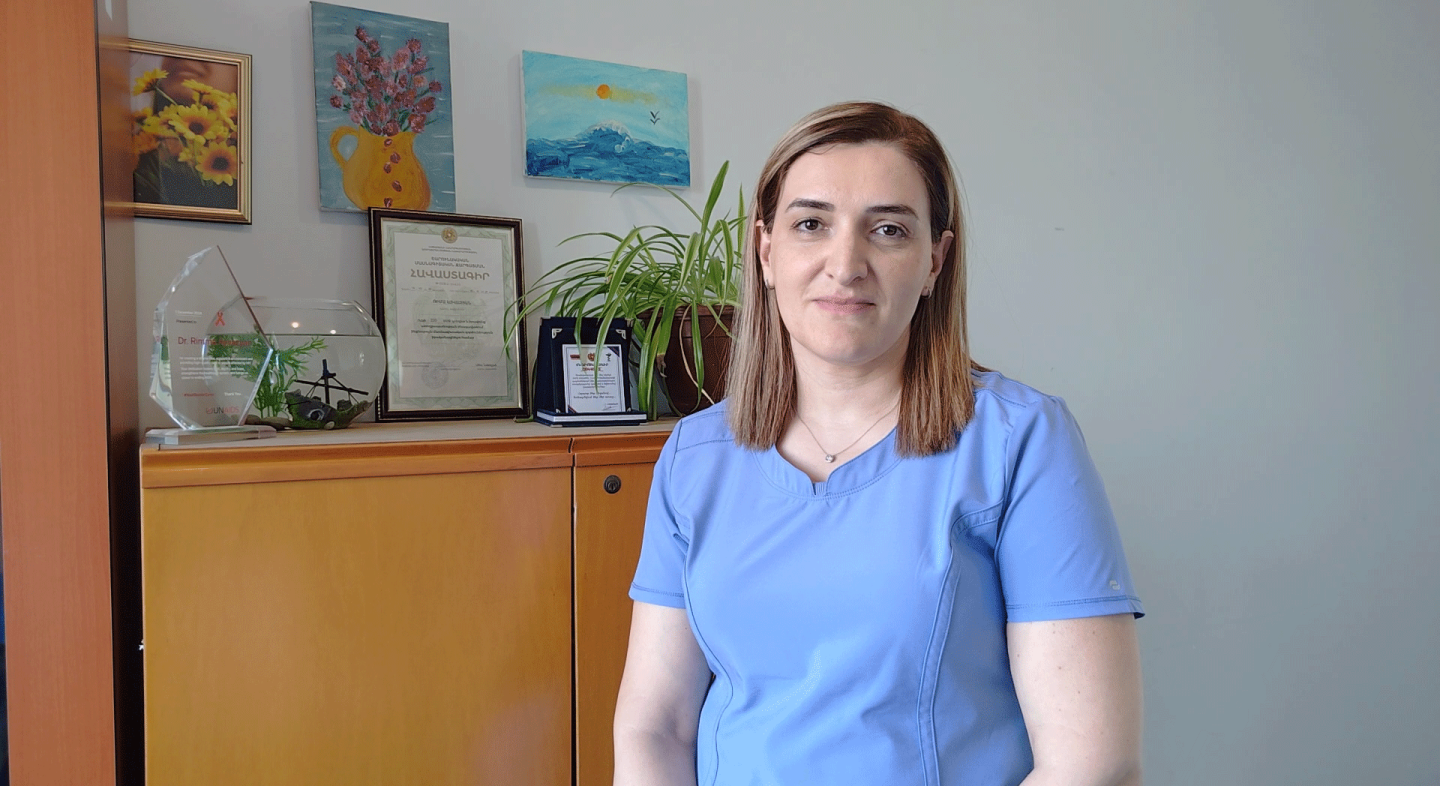 ԻՀԱԿ մեծահասակների բաժանմունքը ներկայացրել է Ռիմա Այվազյանը